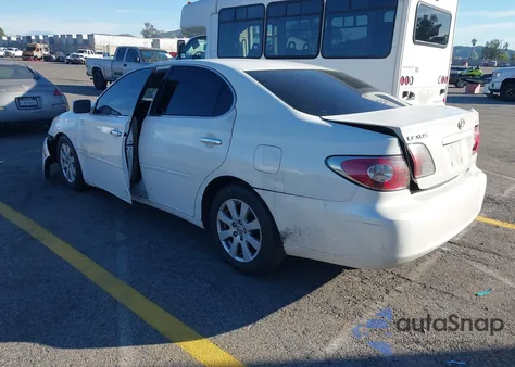 2003 Lexus Es 300 из США, поврежденный, VIN JTHBF30G630096757